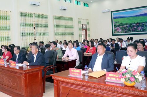 Khai giảng khóa đào tạo tiếng Việt cho lưu học sinh Lào năm học 2024 - 2025