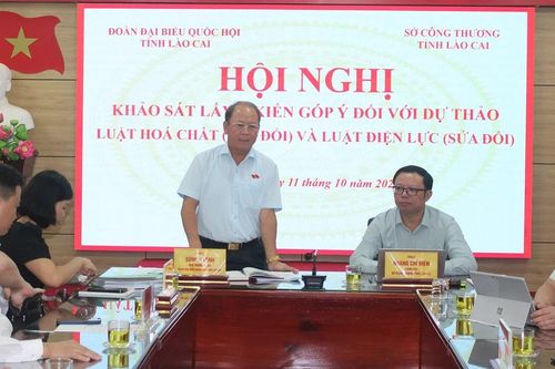 Lấy ý kiến góp ý đối với dự thảo Luật Hóa chất (sửa đổi) và Luật Điện lực (sửa đổi)