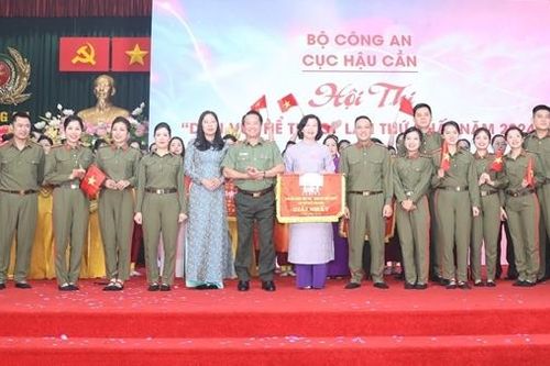 Sôi nổi Hội thi 'Dân vũ thể thao' lần thứ nhất Cục Hậu cần