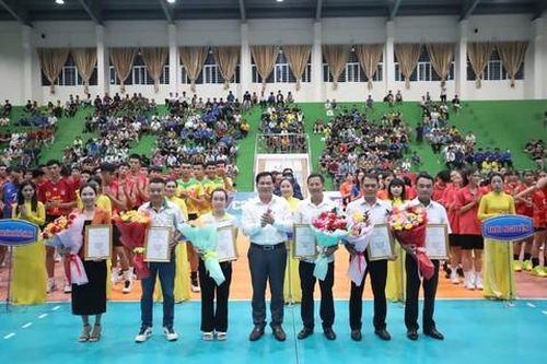 Khai mạc Vòng chung kết Bóng chuyền hạng A quốc gia 2024