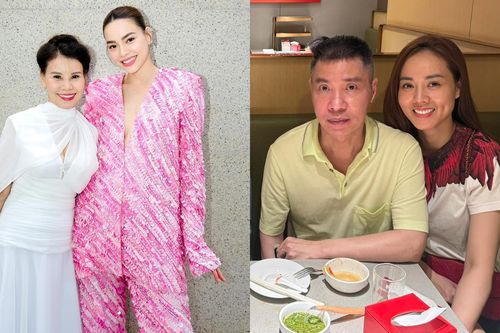 Sao Việt 11/10: Mẹ Hồ Ngọc Hà trẻ đẹp tuổi U70, Công Lý khoe ảnh bên vợ và 2 con