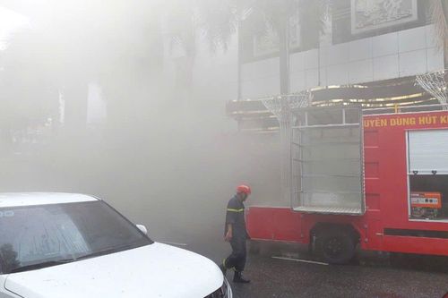 Cháy quán bar ở tầng hầm Nhà hát Trưng Vương Đà Nẵng