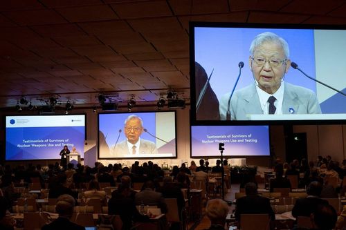 Nhóm người Nhật Bản sống sót sau vụ bom nguyên tử nhận giải Nobel Hòa bình