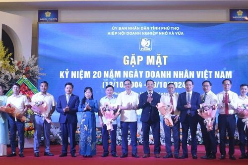 Phú Thọ: Gặp mặt kỷ niệm ngày Doanh nhân Việt Nam