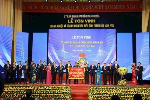 Thanh Hóa: tôn vinh doanh nghiệp, doanh nhân tiêu biểu năm 2024