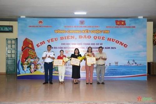 Sôi nổi Cuộc thi 'Em yêu biển, đảo quê hương'