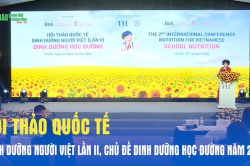 Hội thảo quốc tế Dinh dưỡng người Việt lần II, chủ đề Dinh dưỡng Học đường năm 2024