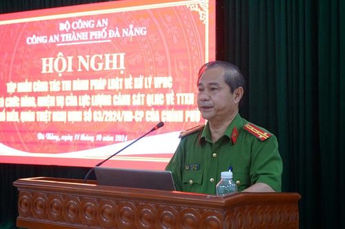 Tập huấn công tác thi hành pháp luật về xử lý vi phạm hành chính