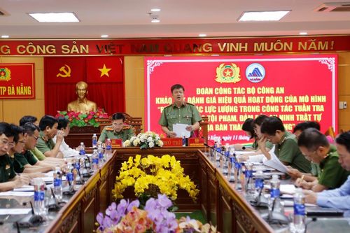 Mô hình Tuần tra 8394 của Đà Nẵng được chọn khảo sát, giới thiệu nhân rộng trên toàn quốc