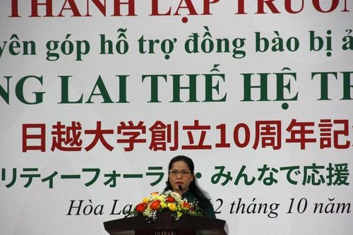 Trường ĐH Việt Nhật – ĐHQG Hà Nội kỷ niệm 10 năm thành lập