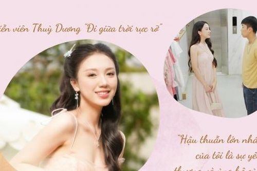 Diễn viên Thùy Dương 'Đi giữa trời rực rỡ': 'Hậu thuẫn lớn nhất của tôi là gia đình'