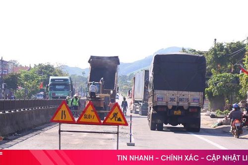 Tuân thủ việc đảm bảo ATGT khi thi công trên QL 1 qua Hà Tĩnh