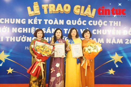 Vinh danh 40 dự án khởi nghiệp sáng tạo, chuyển đổi xanh do phụ nữ làm chủ