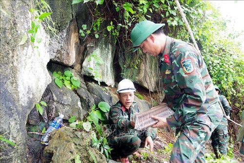Quảng Bình: Xử lý an toàn khối đá nặng 300 tấn có nguy cơ sạt lở