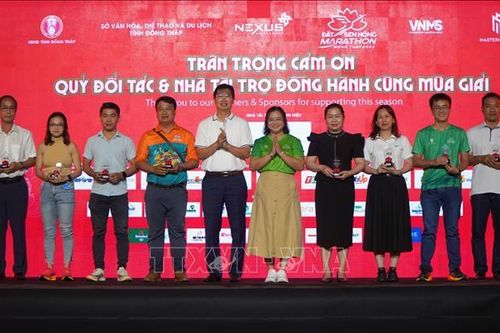 Khai mạc Giải Marathon đất sen hồng Đồng Tháp năm 2024