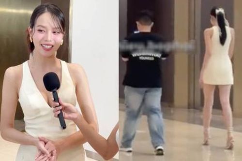 Xôn xao clip Hoa hậu Thanh Thủy bỏ về giữa sự kiện