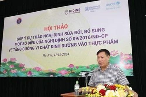 Cần bổ sung vi chất dinh dưỡng vào thực phẩm