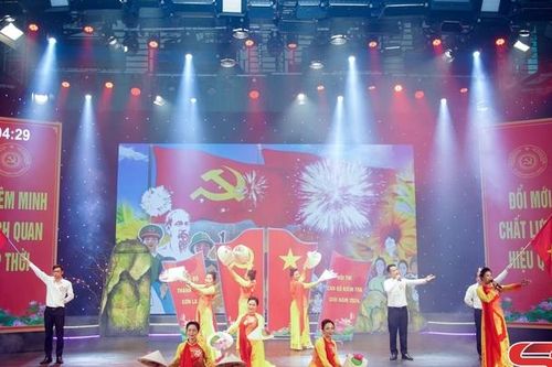 Hội thi 'Cán bộ kiểm tra giỏi' năm 2024: Phần thi chào hỏi