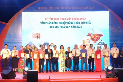 Bình Thuận: Có 12 sản phẩm, bộ sản phẩm công nghiệp nông thôn tiêu biểu khu vực phía Nam năm 2024