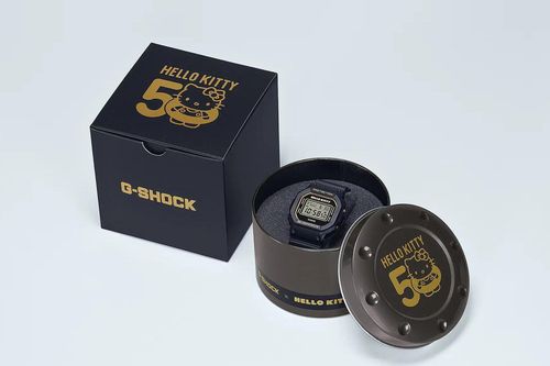 Casio G-Shock DW-5600KT24-1JR ra mắt: Phiên bản giới hạn kỷ niệm 50 năm của Casio và Hello Kitty