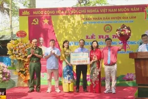 Ra mắt Quỹ từ thiện kết nối những tấm lòng Gia Lâm