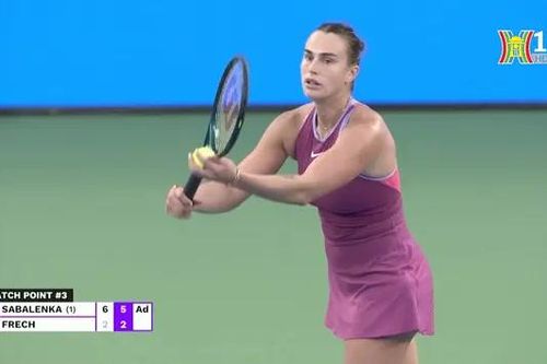 Aryna Sabalenka vào bán kết giải quần vợt Vũ Hán mở rộng
