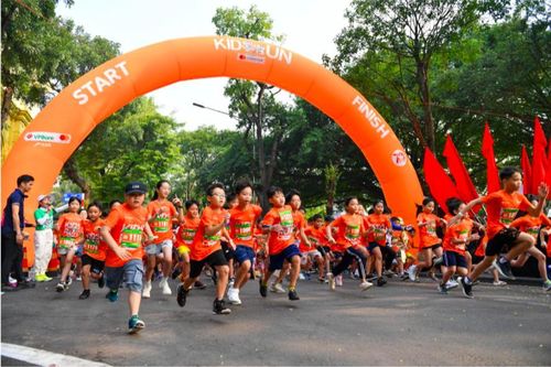 Vui hết mình với đường đua Mastercard Kids Run 2024