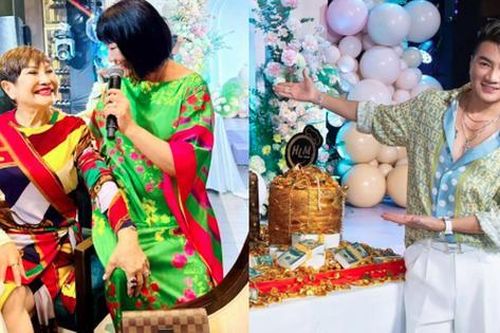 Vợ cũ Đàm Vĩnh Hưng hiếm hoi lộ diện trong tiệc sinh nhật Mr Đàm, hiện có không gian sống thế nào?