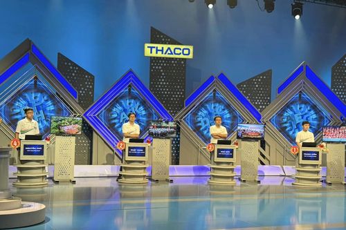 Bốn 'nhà leo núi' đang tranh tài tại Chung kết Đường lên đỉnh Olympia năm 2024