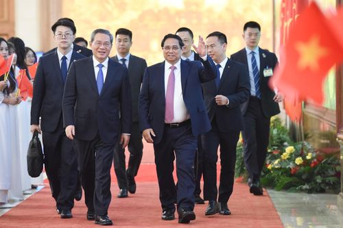 Thủ tướng Phạm Minh Chính và Thủ tướng Trung Quốc Lý Cường chứng kiến Lễ ký kết các văn kiện hợp tác