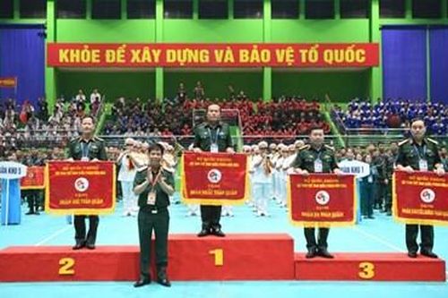 Bước phát triển mới về phong trào thể thao trong Quân đội