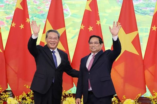 Thủ tướng Phạm Minh Chính chủ trì Lễ đón chính thức Thủ tướng Trung Quốc Lý Cường