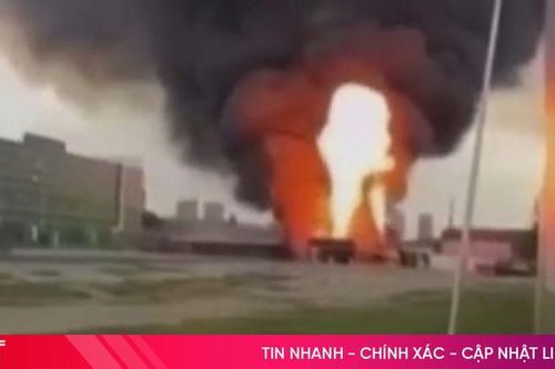 Khoảnh khắc trạm xăng ở Nga phát nổ như bom, khiến 4 người thiệt mạng