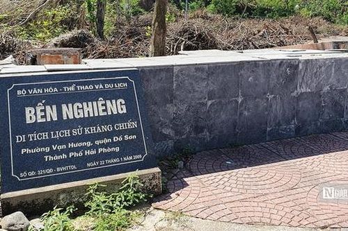 Di tích cấp quốc gia ở Đồ Sơn chỉ còn đống đổ nát