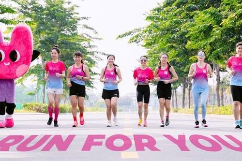 Giải chạy bộ cổ vũ lối sống xanh cho phụ nữ Việt