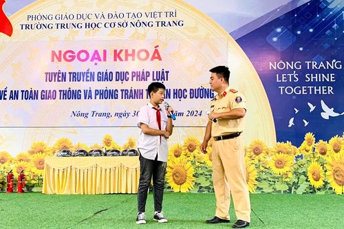 Bài học để tham gia giao thông an toàn