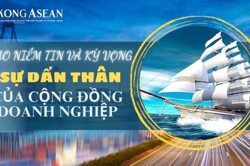 Trao niềm tin và kỳ vọng sự dấn thân của cộng đồng doanh nghiệp