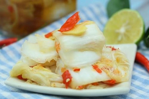 Cách làm cải thảo trộn chua ngọt đơn giản