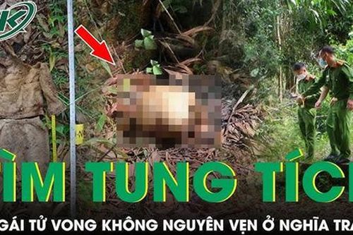 Bí ẩn danh tính bé gái tử vong tại nghĩa trang ở Đắk Nông, đồ đạc và quần áo rải rác
