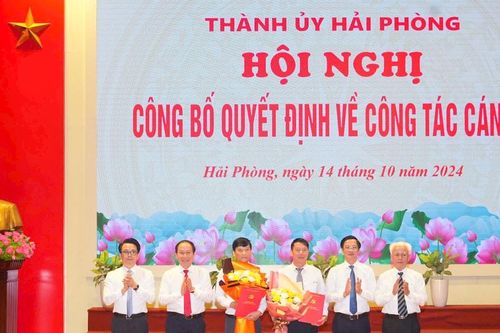 Hải Phòng có tân Bí thư Quận ủy Dương Kinh