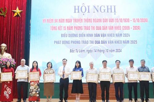 Quận Bắc Từ Liêm: nhân rộng mô hình, điển hình 'Dân vận khéo'