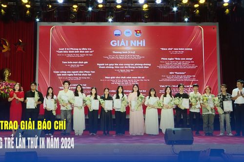 Lễ trao giải Báo chí Sóng trẻ lần thứ IX năm 2024
