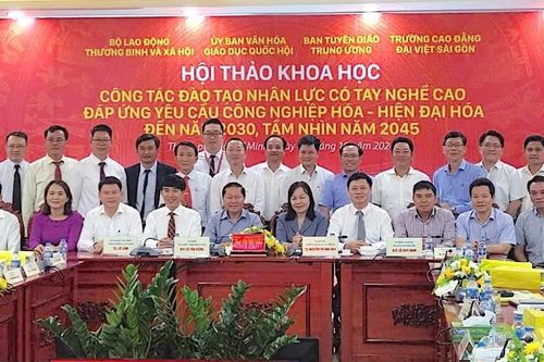 Tìm lời giải đào tạo nguồn nhân lực có tay nghề cao