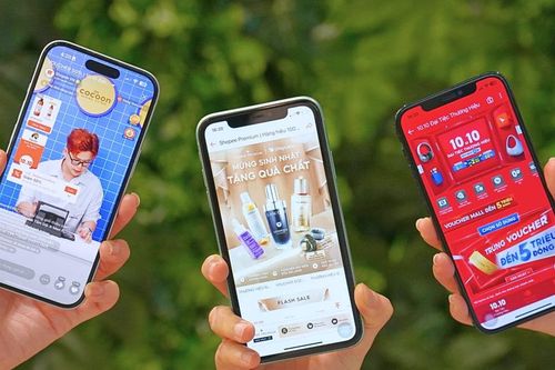 Siêu sale 10-10 ghi nhận lượng người dùng Shopee Mall tăng gấp 17 lần