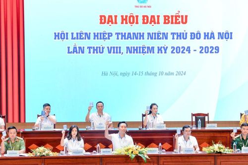 Khai mạc Đại hội Đại biểu Hội Liên hiệp thanh niên TP Hà Nội lần thứ 8