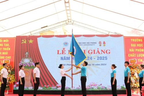 Trường Đại học Hải Phòng khai giảng năm học mới