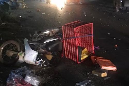 Xe ô tô tải gây tai nạn liên hoàn khiến 3 người thương vong