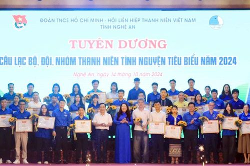 Nghệ An tổng kết 25 năm Chiến dịch Thanh niên tình nguyện Hè