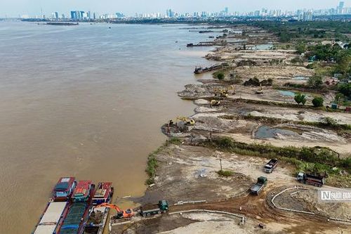 Giải tỏa toàn bộ bến bãi trái phép tại Bắc Từ Liêm trong tháng 10