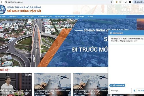 Đà Nẵng đưa Chatbox hỗ trợ cấp, đổi giấy phép lái xe vào phục vụ người dân